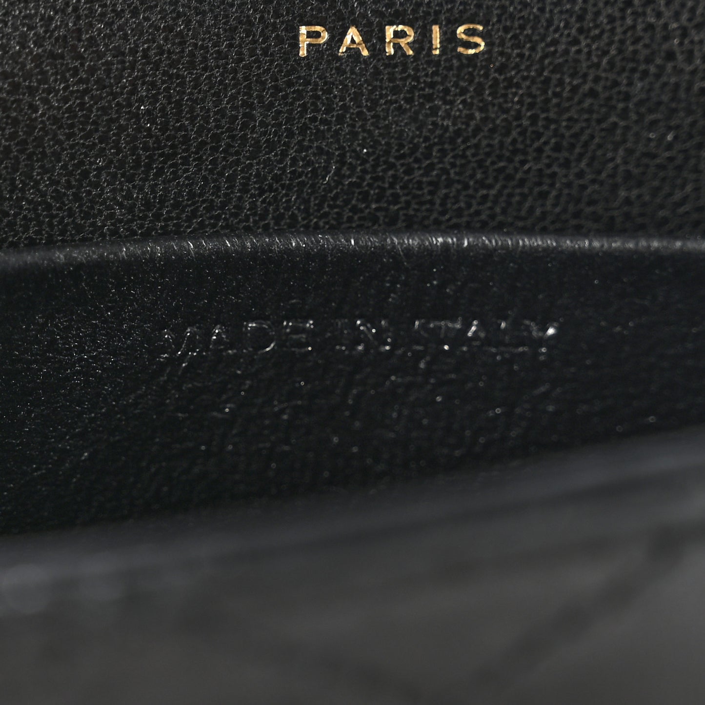Lambskin Quilted Micro Gaby Bag Black