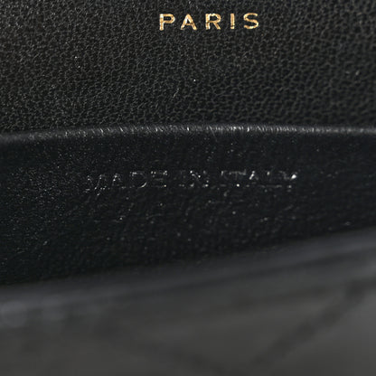 Saint Laurent Lambskin Quilted Micro Gaby Bag Black 6 of 6
