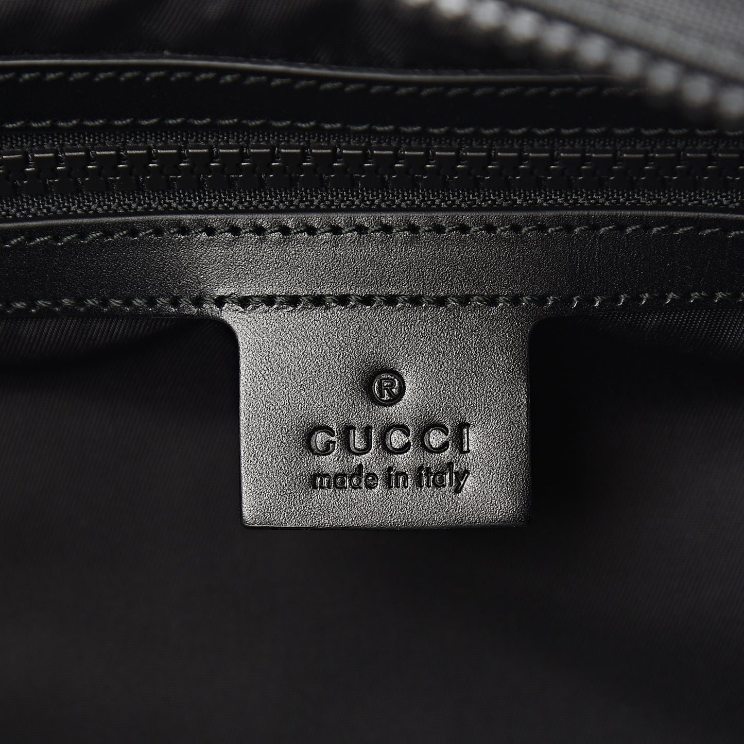 Techno Canvas Web Belt Bag Black
