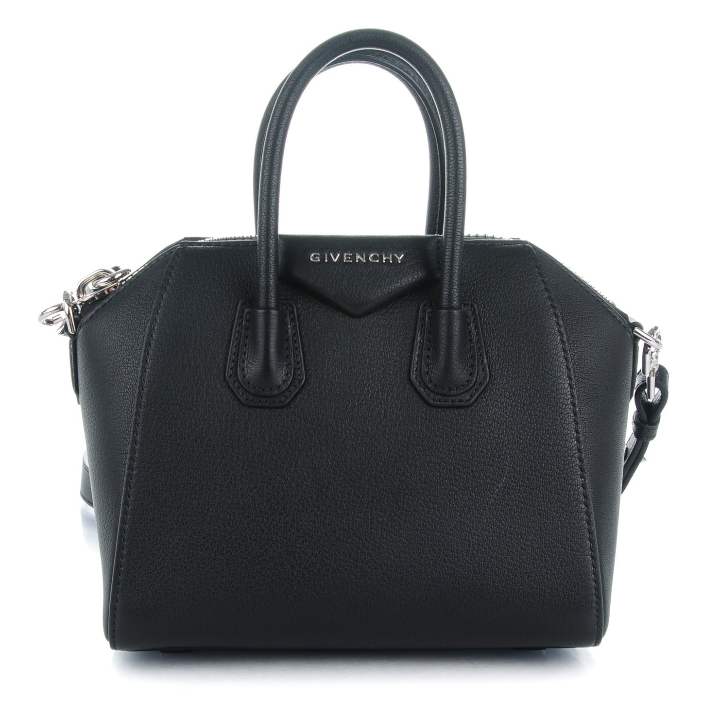 Sugar Goatskin Mini Antigona Black