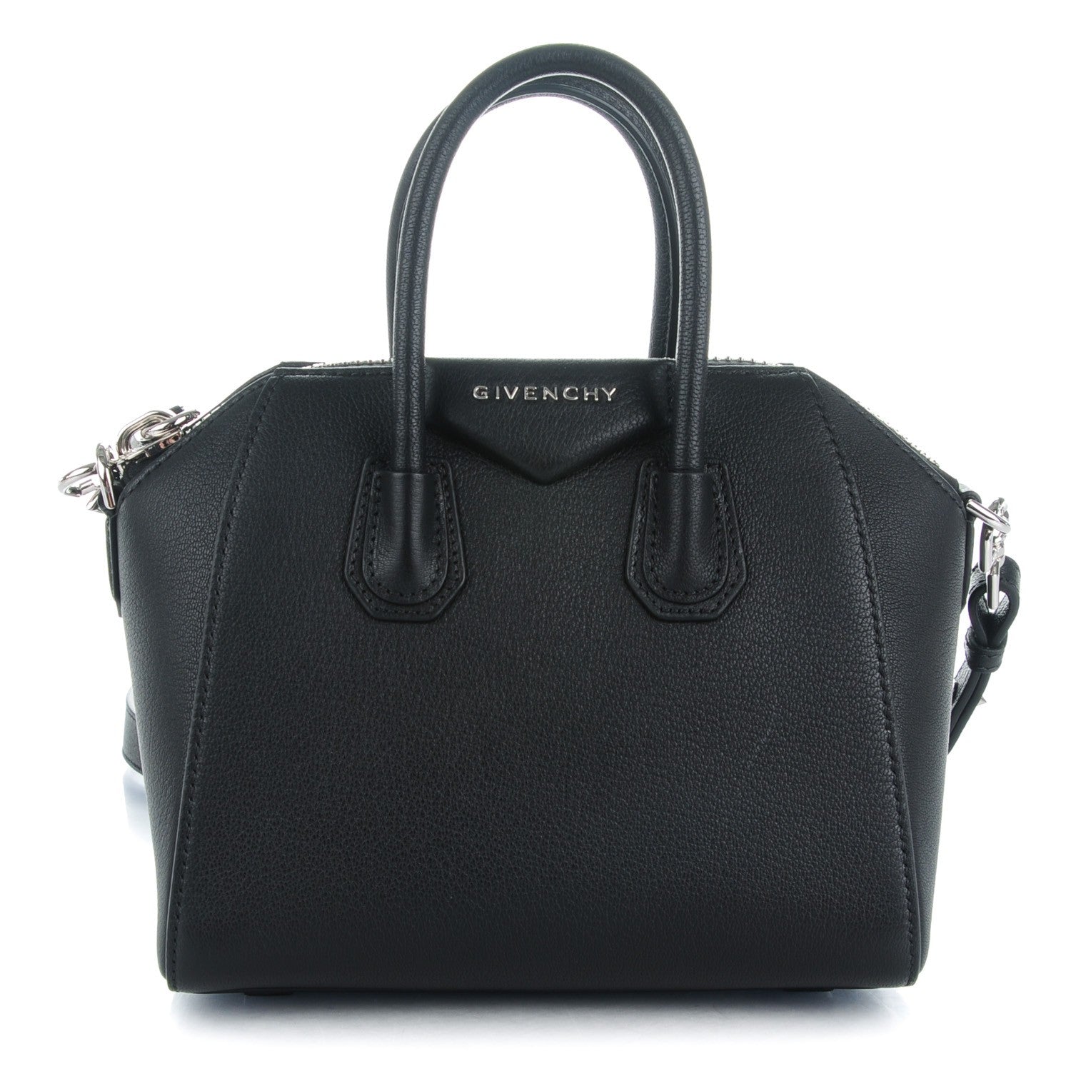Givenchy Sugar Goatskin Mini Antigona Black 1 of 7