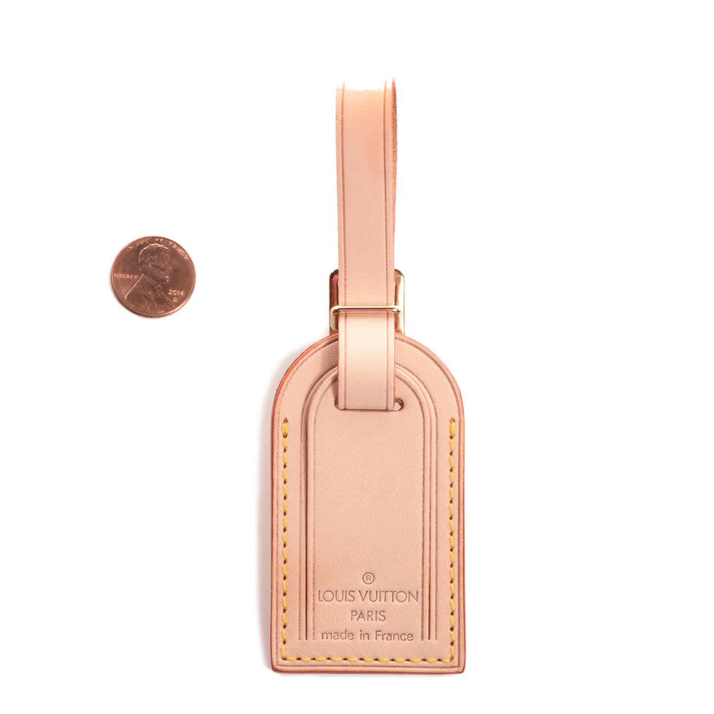 Vachetta Leather Luggage Tag