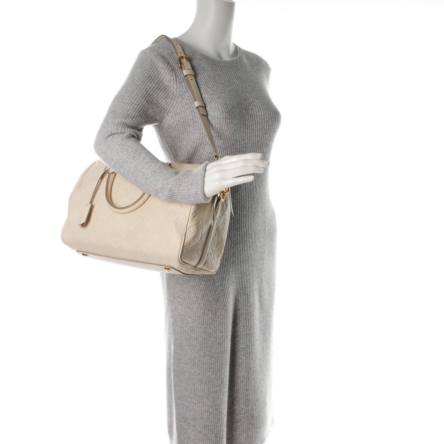 Louis Vuitton Empreinte Speedy Bandouliere 30 Neige 2 of 12