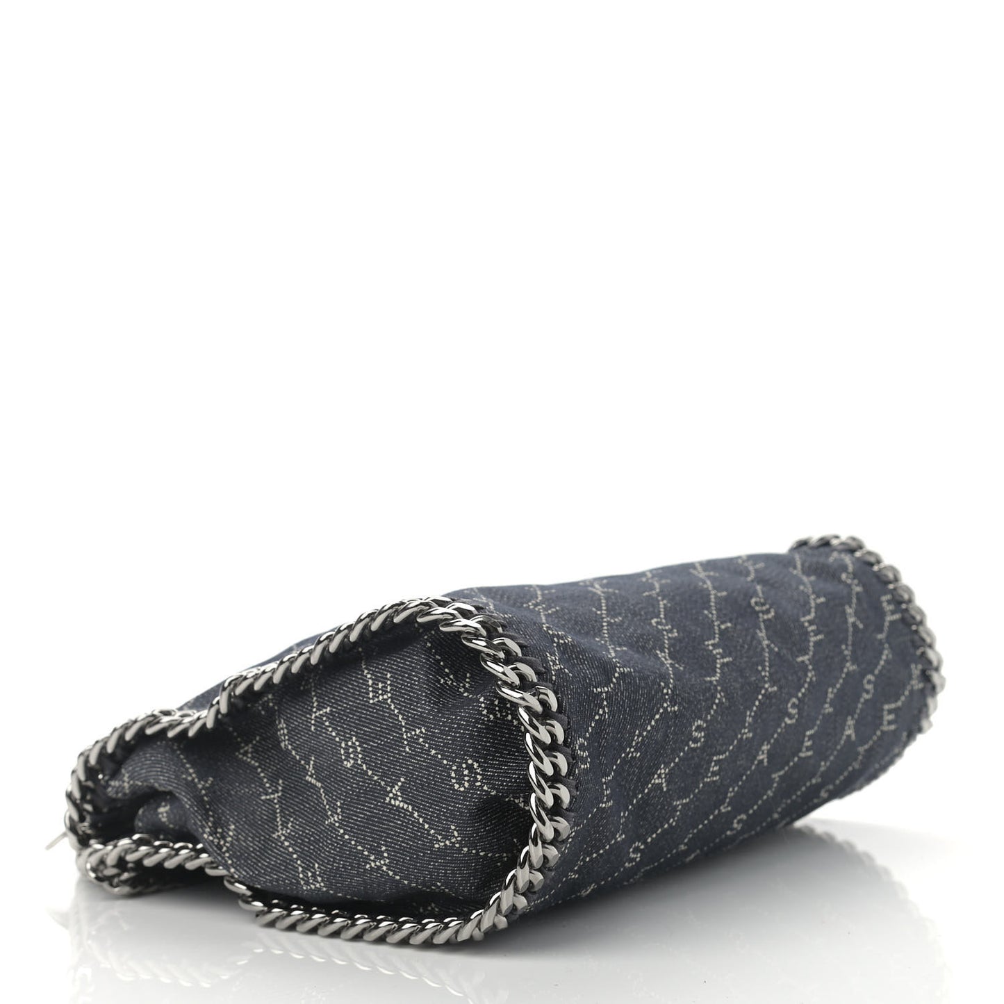 Denim Logo Falabella Tote Navy