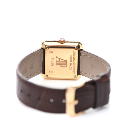 Audemars Piguet 18K Rose Gold Crocodile Diamond 24.8mm Watch Brown 77215OR.ZZ.A080SU.01 4 of 5