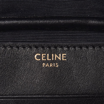 Celine Calfskin Quilted C Charm Belt Bag Black 6 of 9