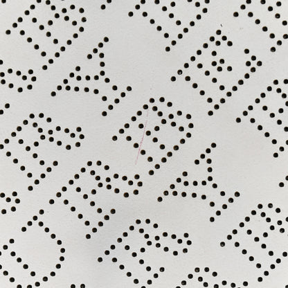 Burberry Calfskin Perforated Hampshire Crossbody Chalk White 8 of 8