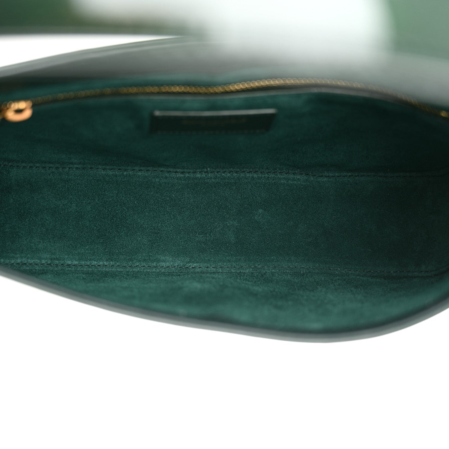 Saint Laurent Patent Le 5 A 7 Hobo Dark Leaf 5 of 10