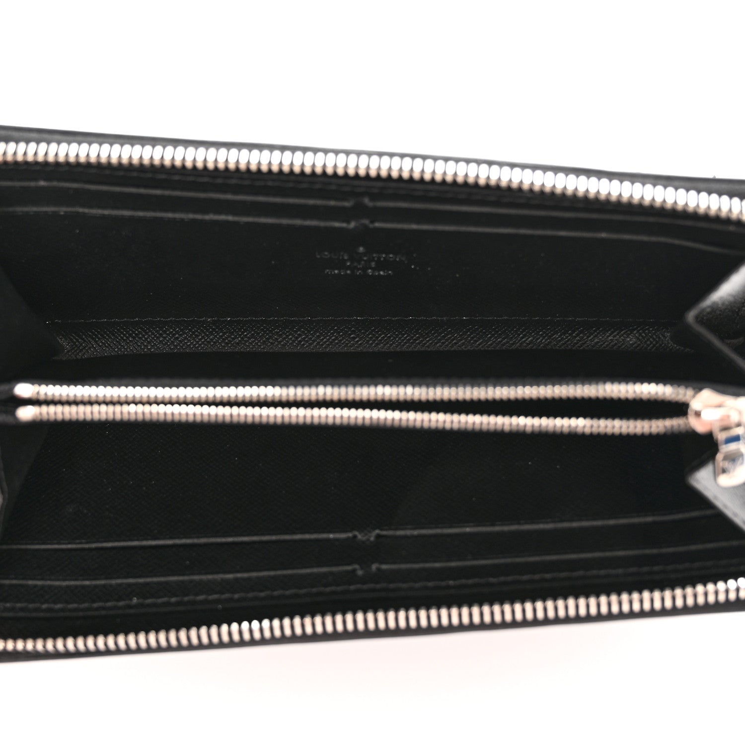 Louis Vuitton Epi Clemence Wallet Black 5 of 9