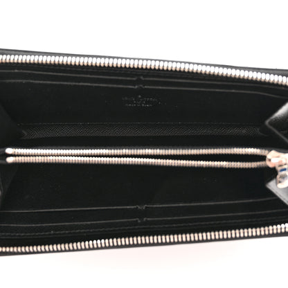 Louis Vuitton Epi Clemence Wallet Black 5 of 9