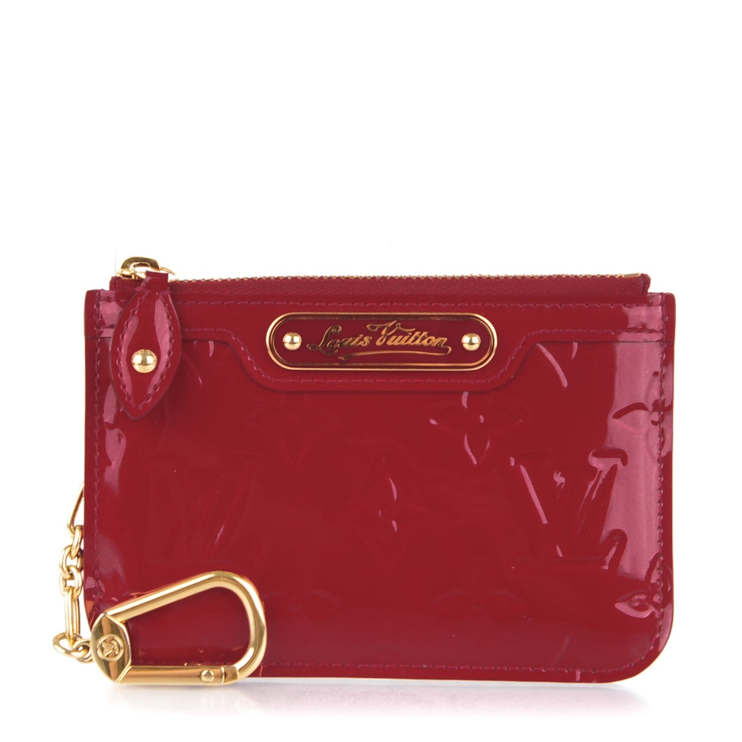 Louis Vuitton Vernis Key Pouch Pomme D'Amour 1 of 7