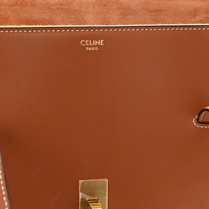 Celine Calfskin Medium Soft 16 Bag Tan 6 of 10