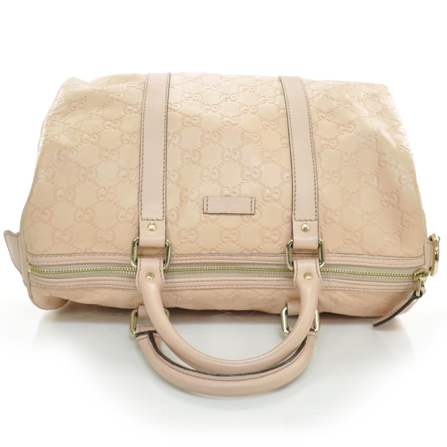 Gucci Guccissima Medium Joy Boston Rose Dragea 5 of 8