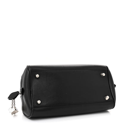 Christian Dior Calfskin Gambler Dice Bowler Black 4 of 14
