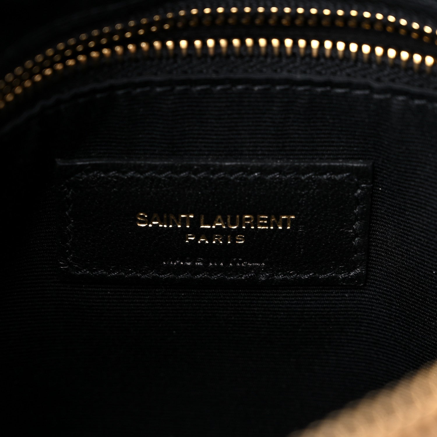 Saint Laurent Calfskin Y Quilted Monogram Medium Loulou Chain Satchel Light Natural 7 of 13