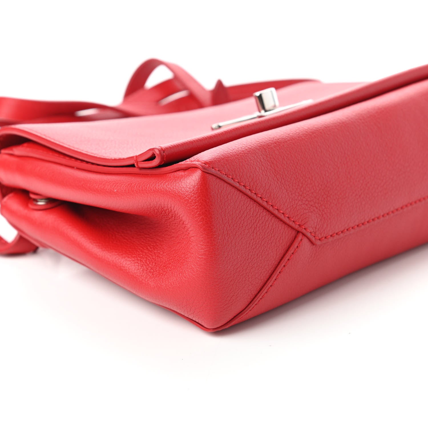 Louis Vuitton Calfskin Lockme II Chain Bag BB Rubis 6 of 10