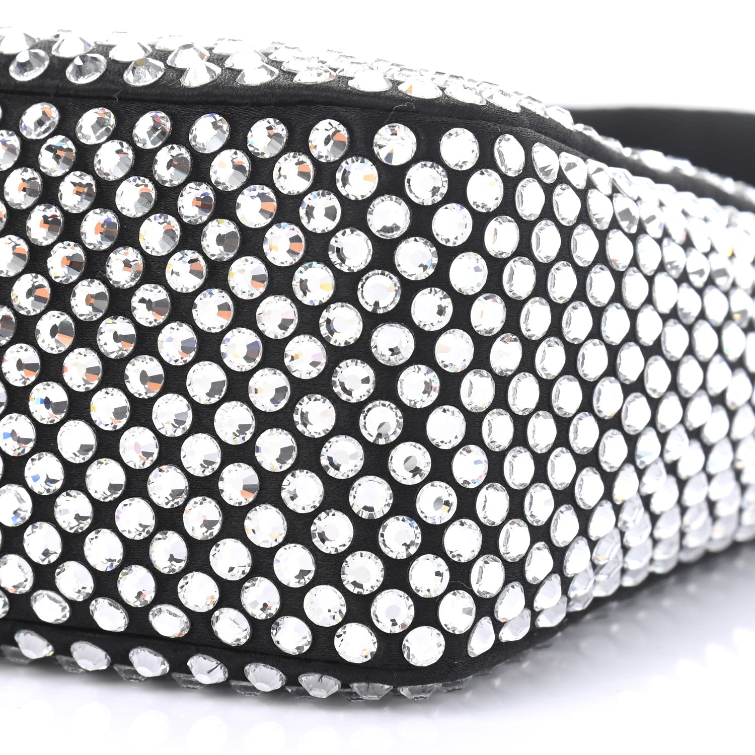 Prada Satin Crystal Mini Re-Edition 2000 Bag Cristal 6 of 8