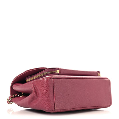 Chanel Caviar Quilted Medium Business Affinity Flap Pink 4 of 10