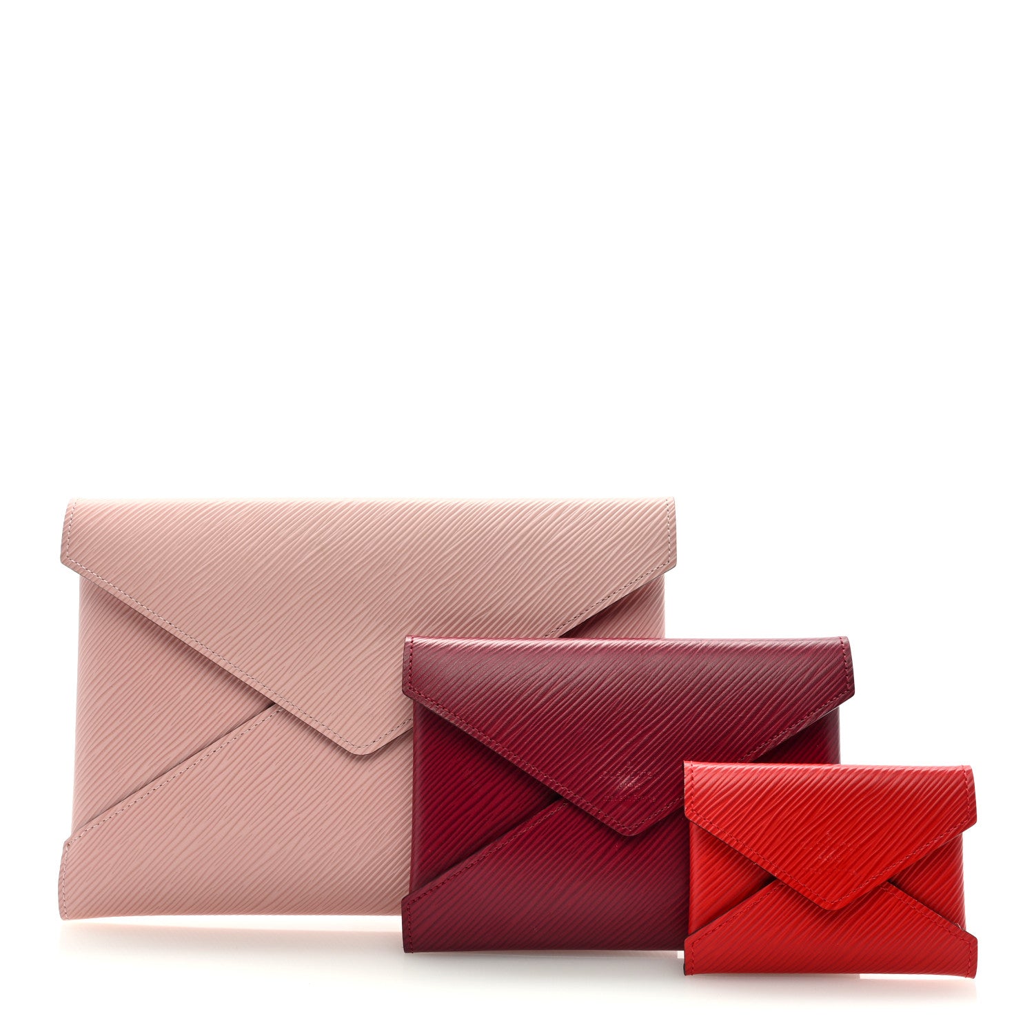 Louis Vuitton Epi Kirigami Pochette Set Rose Ballerine Fuchsia Coquelicot 2 of 7