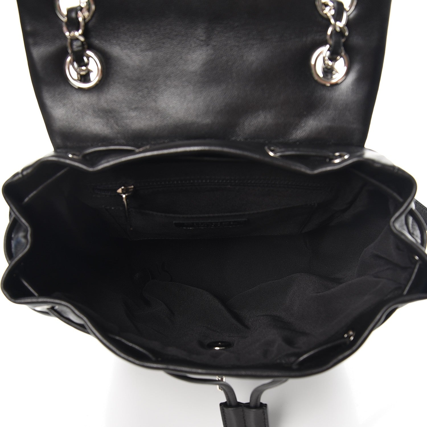 Chanel Lambskin Quilted Small Urban Spirit Backpack Black 5 of 8