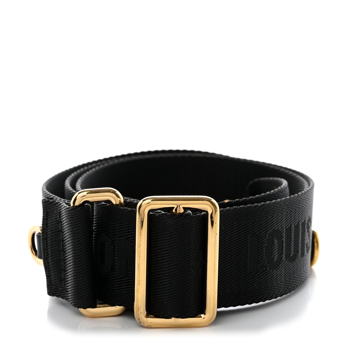 Nylon Petite Malle Souple Shoulder Strap Black