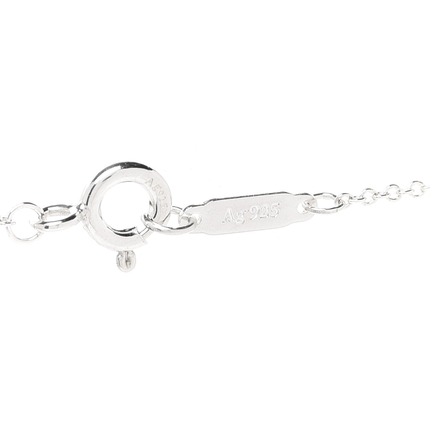 Tiffany Sterling Silver Small Return to Tiffany Heart Pendant Necklace 4 of 7
