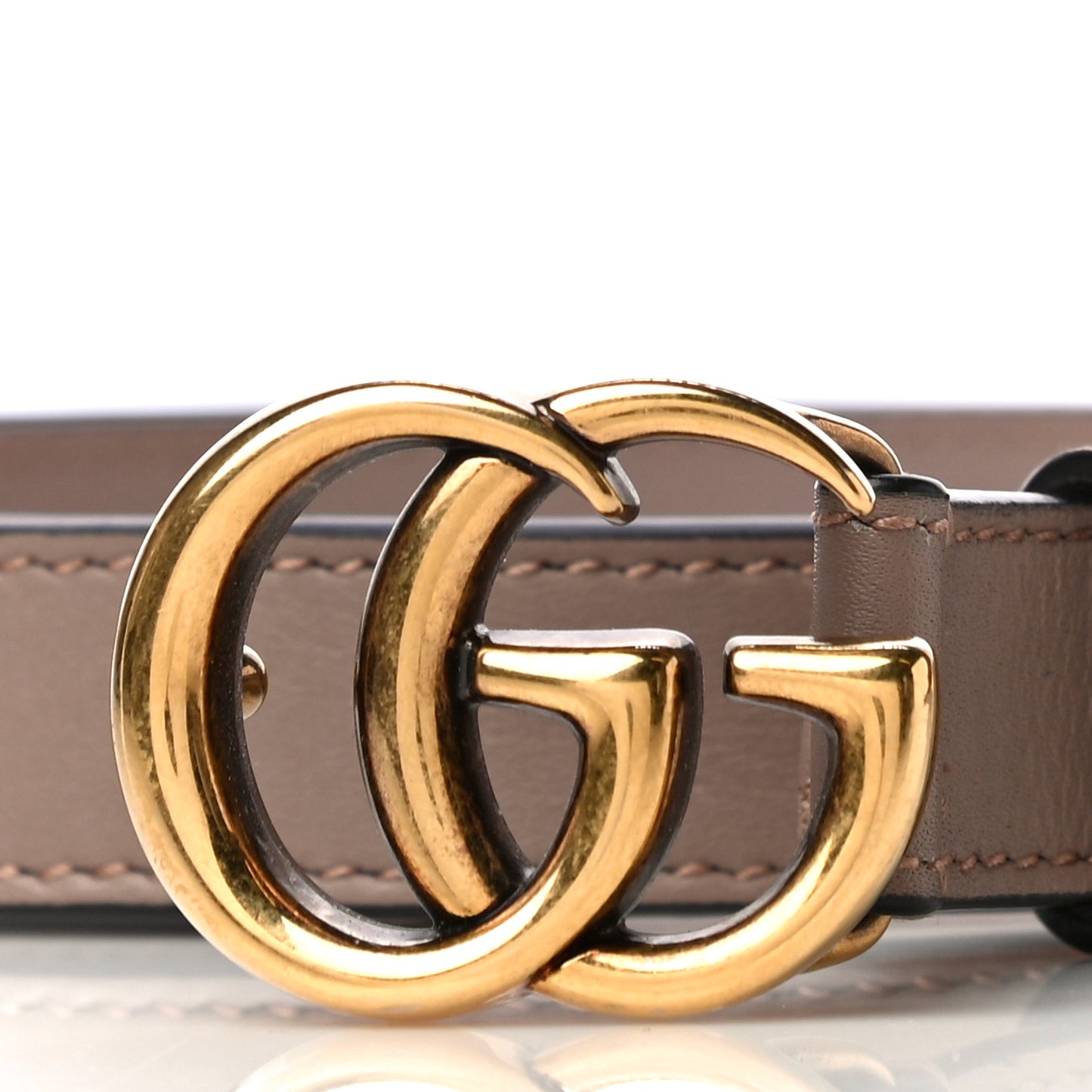 Calfskin Double G 20mm Belt 90 36 Porcelain Rose