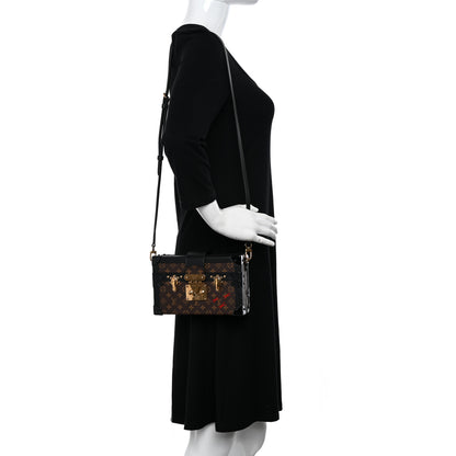 Louis Vuitton Monogram Petite Malle Black 2 of 11
