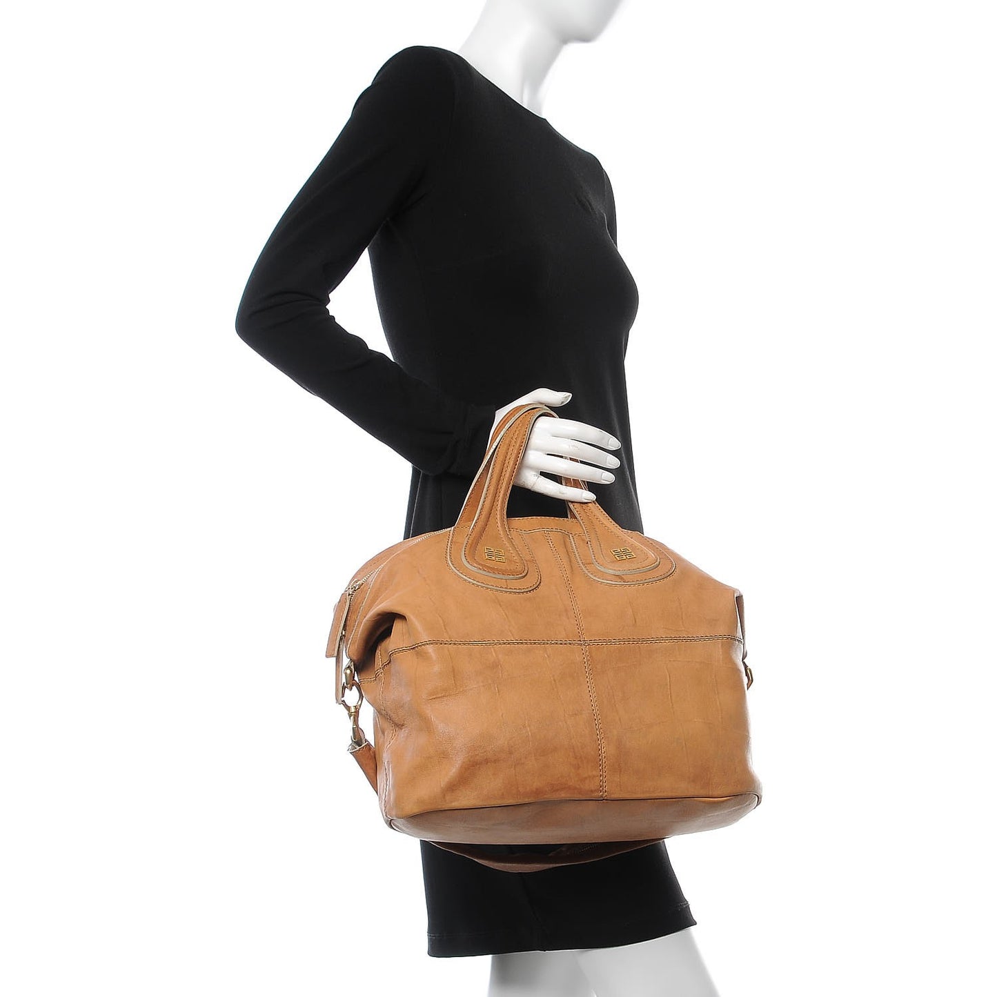 Wrinkled Lambskin Medium Nightingale Tan