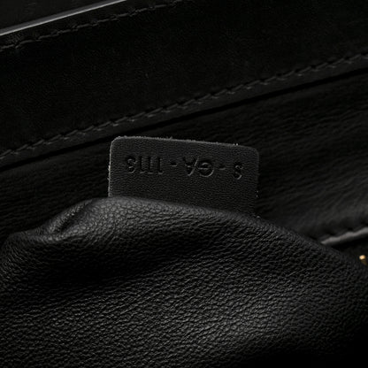Celine Elephant Calfskin Suede Mini Tri-Color Luggage Sand 7 of 10