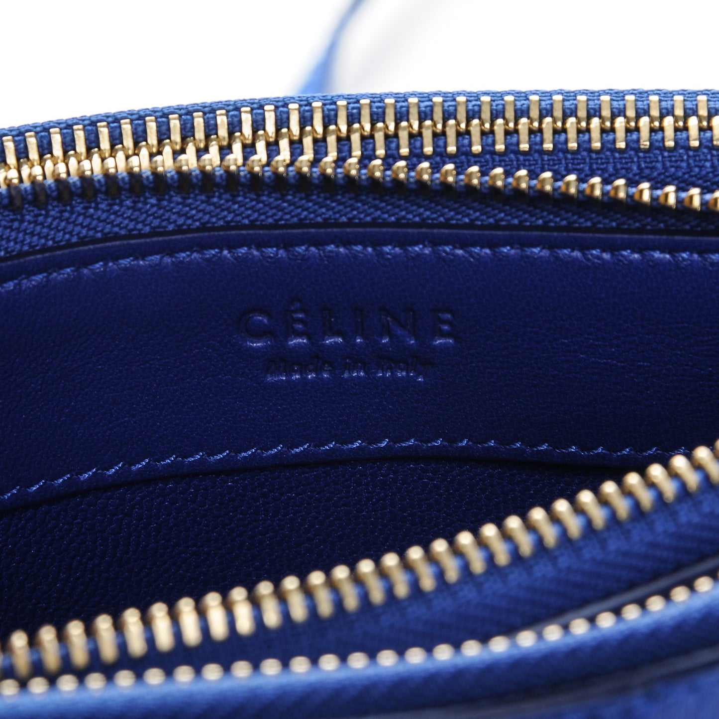 Python Small Trio Crossbody Bag Royal Blue