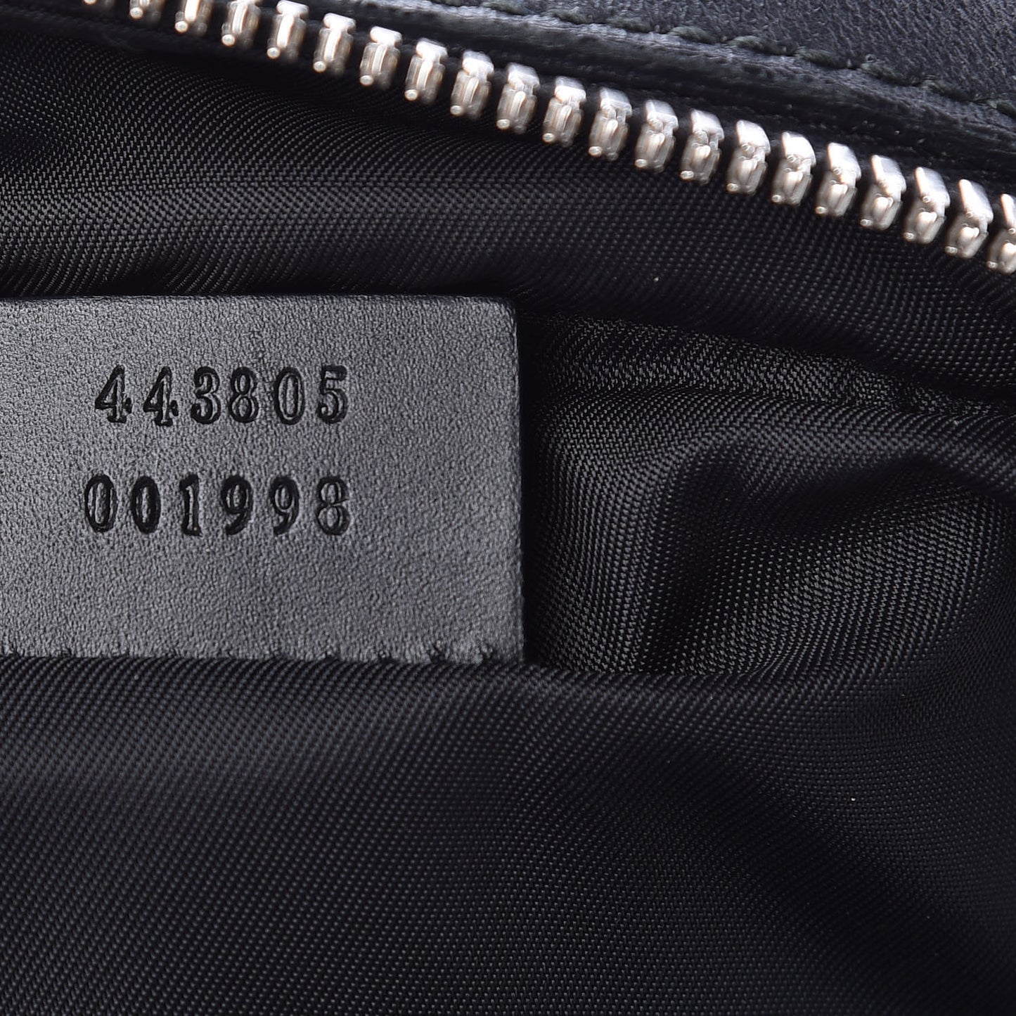 GG Supreme Monogram Web Dome Backpack Black
