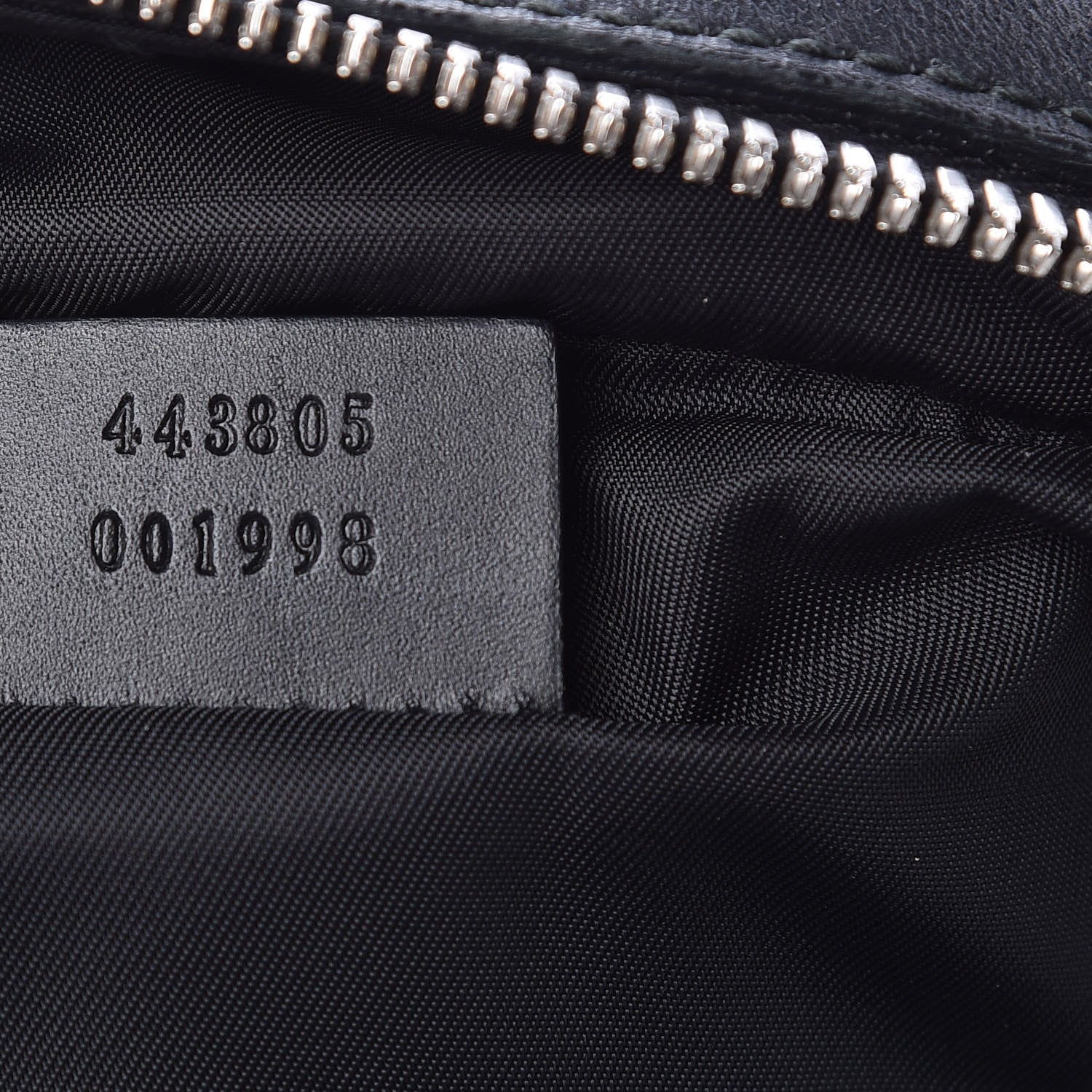 Gucci GG Supreme Monogram Web Dome Backpack Black 7 of 12