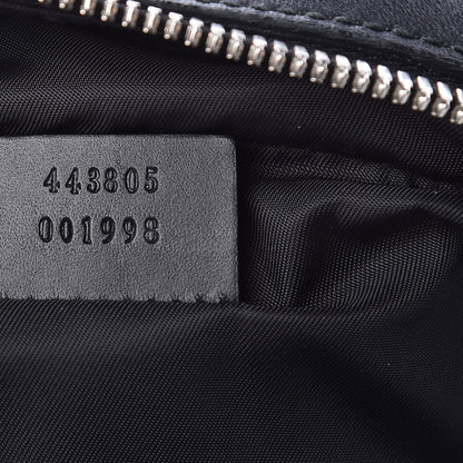 Gucci GG Supreme Monogram Web Dome Backpack Black 7 of 12