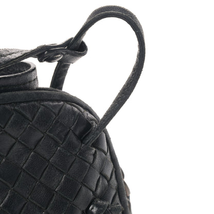 Bottega Veneta Nappa Intrecciato Nodini Crossbody Messenger Black 12 of 13