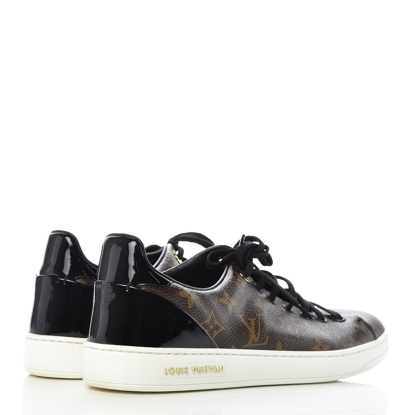 Patent Monogram Frontrow Sneakers 42