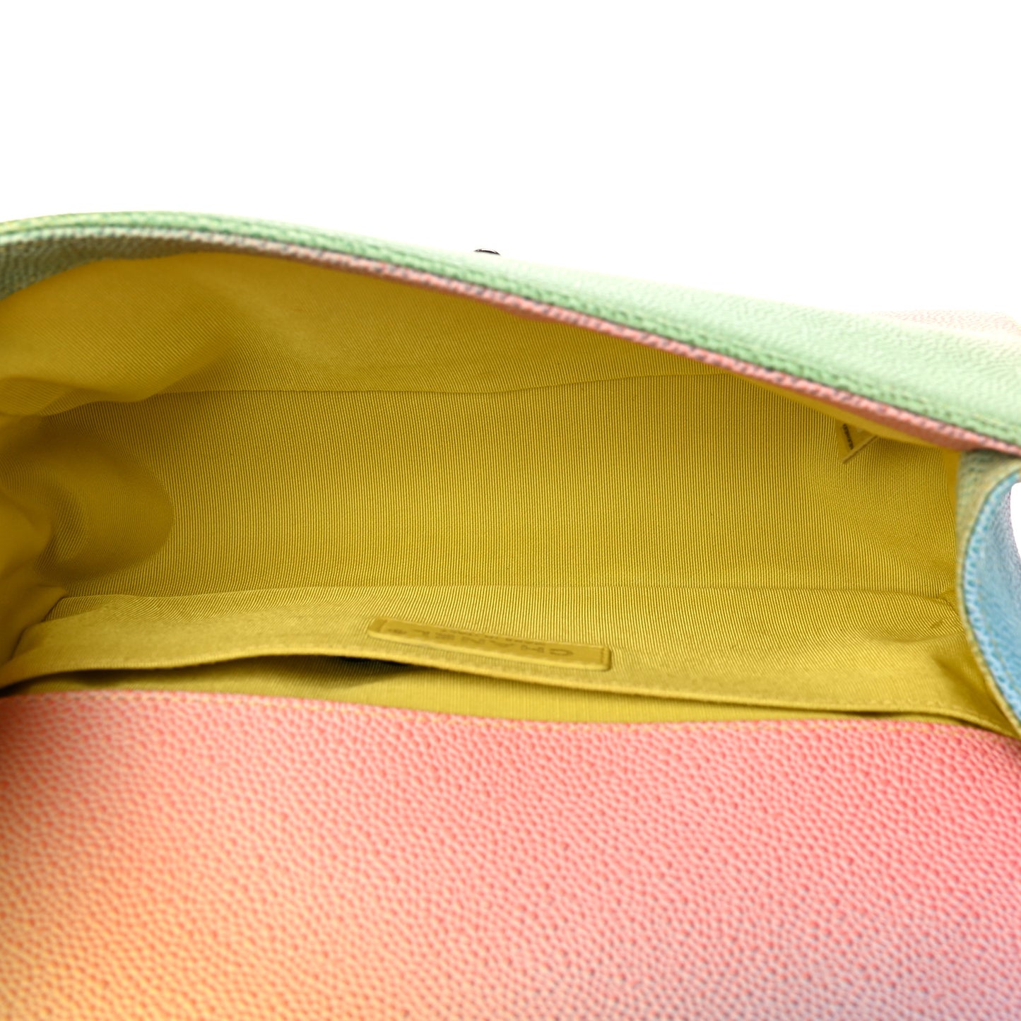 Caviar Quilted Medium Cuba Rainbow Boy Flap Multicolor