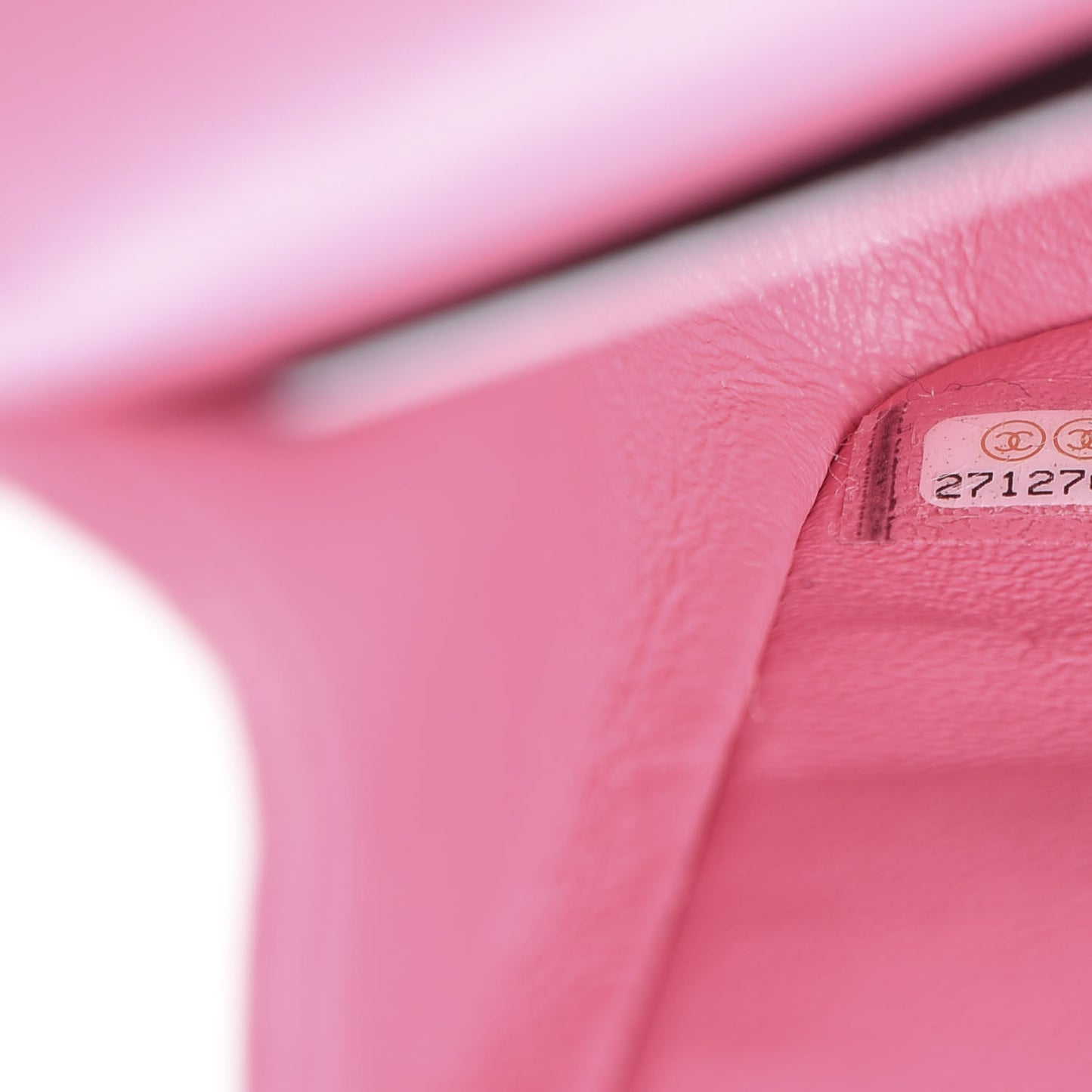 Lambskin Quilted Medium Double Flap Pink