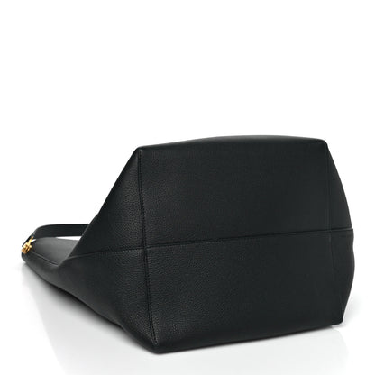 The Row Grained Calfskin Medium N/S Hook Tote Black 4 of 11