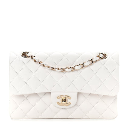 Chanel Caviar Quilted Small Double Flap White 1 of 9