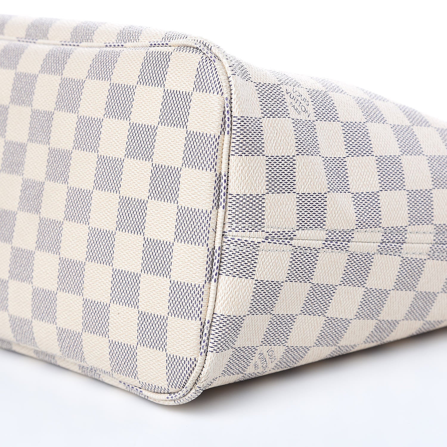 Louis Vuitton Damier Azur Neo Neverfull MM Rose Ballerine 9 of 16
