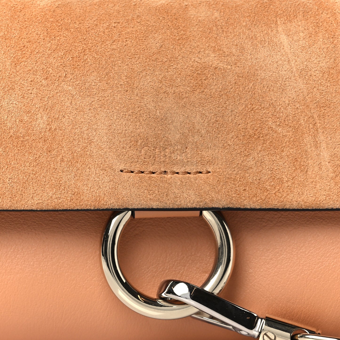 Calfskin Mini Faye Shoulder Bag Blushy Pink