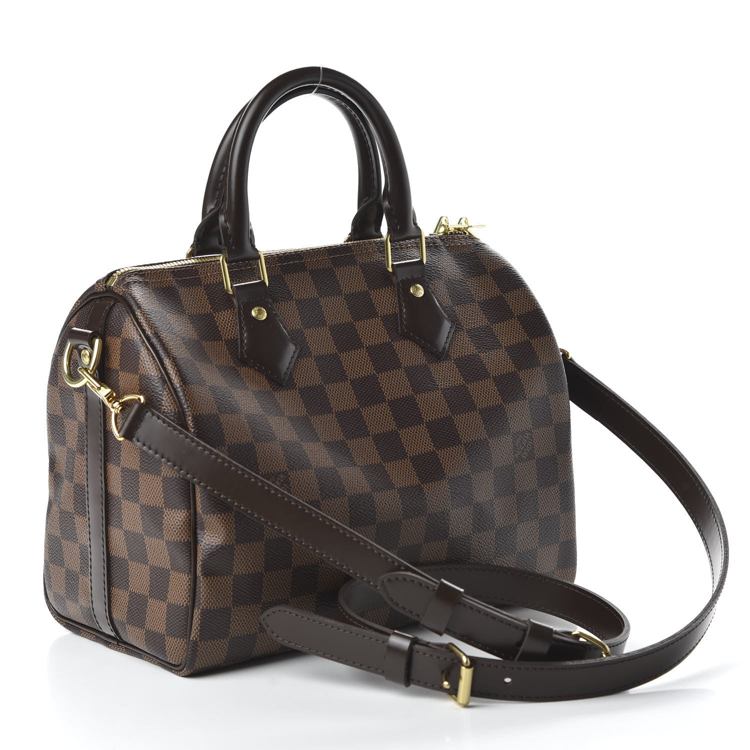 Louis Vuitton Damier Ebene Speedy Bandouliere 25 3 of 10