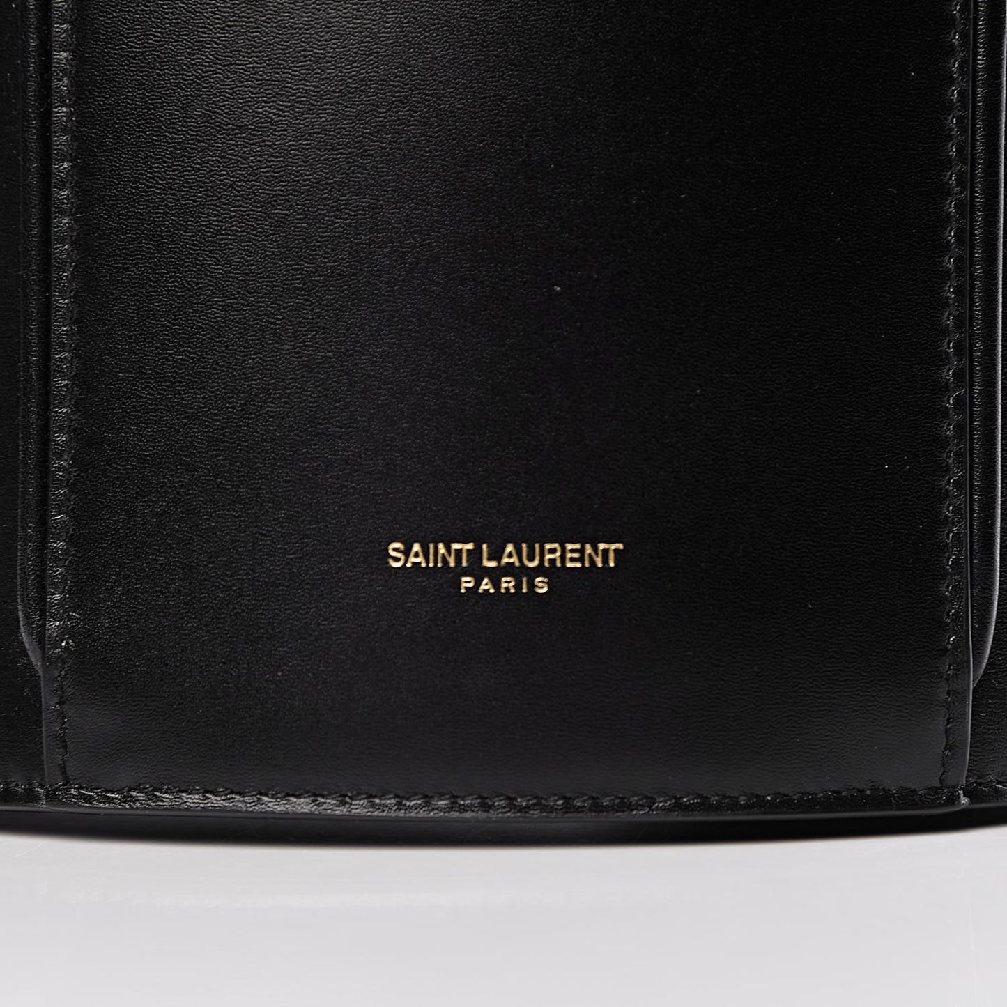 Smooth Calfskin Medium Talitha Bucket Bag Black