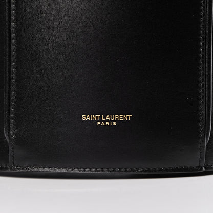 Saint Laurent Smooth Calfskin Medium Talitha Bucket Bag Black 10 of 10