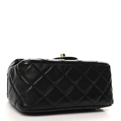 Chanel Lambskin Quilted Mini Pearl Crush Flap Black 4 of 11