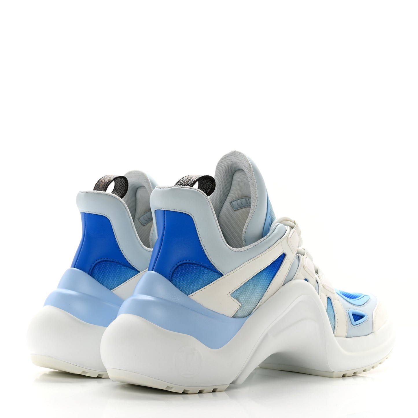 Calfskin LV Archlight Gradient Sneakers 39 Light Blue