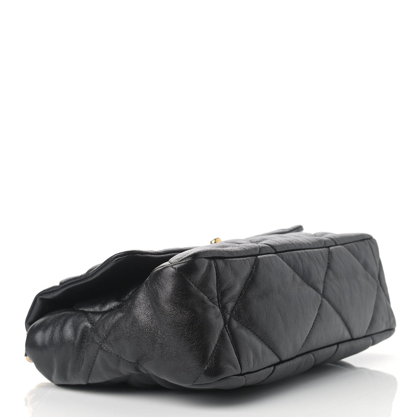 Quilted Large Chanel 19 Flap Black