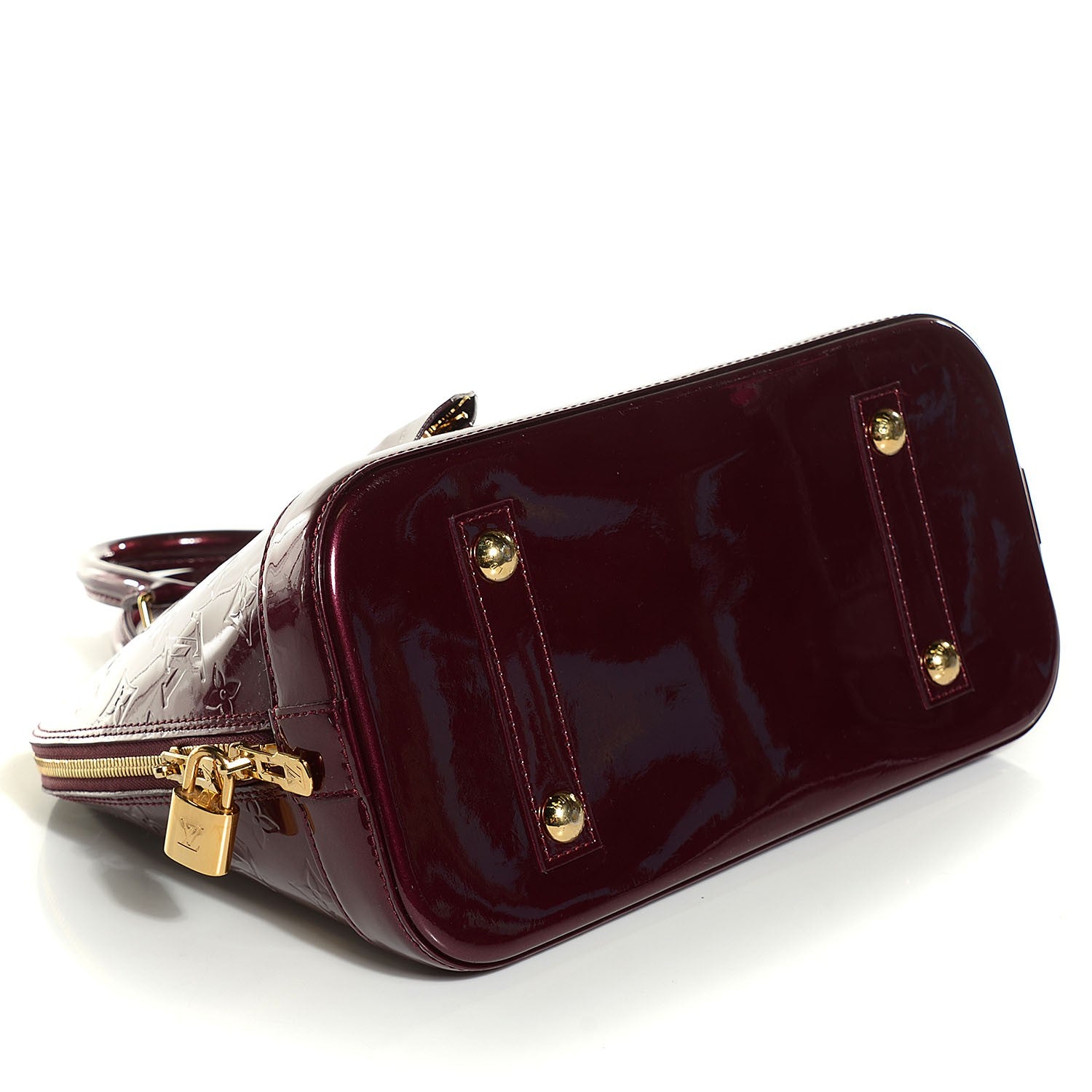 Louis Vuitton Vernis Alma PM Rouge Fauviste 4 of 7