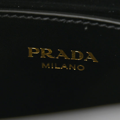 Prada Saffiano Soft Calfskin Small Zippered Tote Black 6 of 9